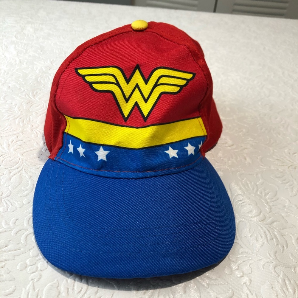 Wonder Woman Brand Hat Cap Biker One Size Adjusted